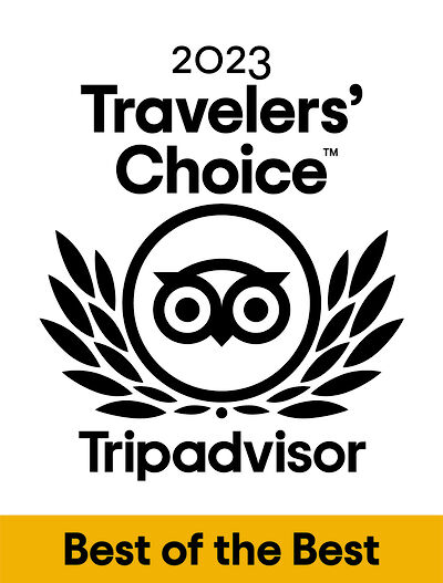 Travellers' Choice 2022 bei Tripadvisor - Best of the Best